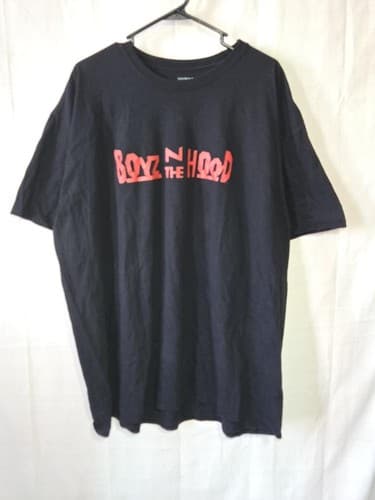 Boyz N The Hood Movie Logo T-Shirt 4XL Black Hybrid Apparel Graphic Tee VGC #R5r