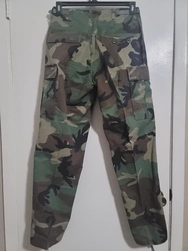 USGI BDU Woodland Winter Field Pants Trousers Small Regular NSN 8415-01-084-1709 - Thumbnail 4