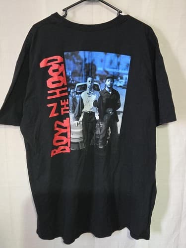 Boyz N The Hood Movie Logo T-Shirt 4XL Black Hybrid Apparel Graphic Tee VGC #R5r - Thumbnail 3