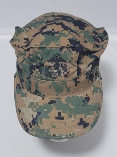 X-SMALL - Marpat Garrison Cover Woodland Patrol Cap NSN: 8405-01-485-4304 #C65c - Thumbnail 5