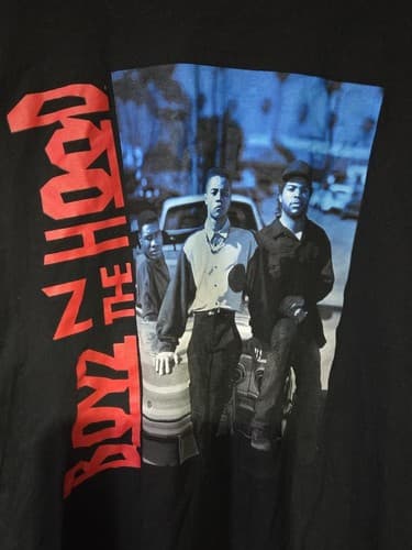 Boyz N The Hood Movie Logo T-Shirt 4XL Black Hybrid Apparel Graphic Tee VGC #R5r - Thumbnail 4