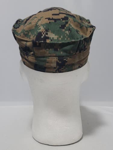 X-SMALL - Marpat Garrison Cover Woodland Patrol Cap NSN: 8405-01-485-4304 #C65c - Thumbnail 3