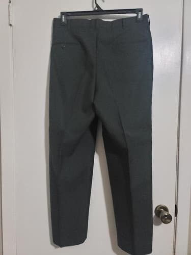 ASU Service Pants Dress Army Green Size: (31/L) NSN: 8405-01-341-9984 #C59c - Thumbnail 2