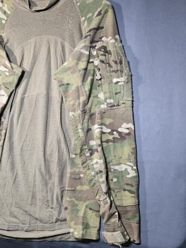 Massif Army Combat Shirt ACS OCP Multicam FR Flame Resistant Size Small #G104g - Thumbnail 4