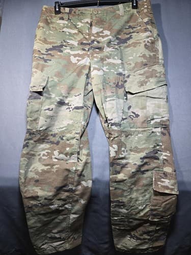 USGI Army OCP Multicam Combat Uniform Pants Medium Regular Flame Resistant #G65g - Thumbnail 2