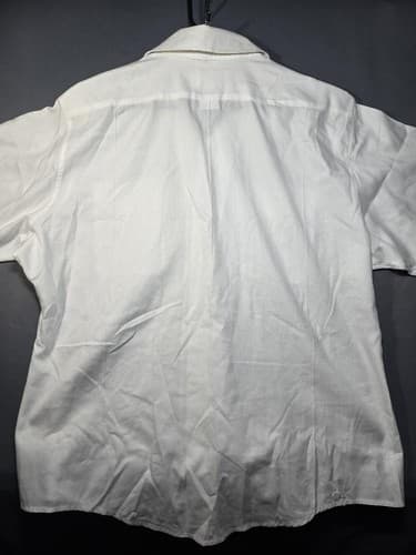 Defense Logistics Agency White Military Dress Shirt Men's Size 18 Regular #G105g - Thumbnail 7