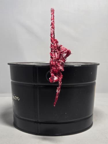 US Army 1st Cavalry Division Metal Bucket Decor Fort Hood TX Iron Horse #G101 - Thumbnail 4