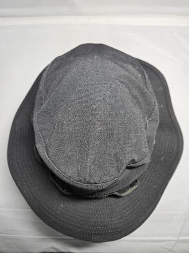 US Military Issued Type II Sun Hot Weather Boonie Hat Black Size 7 #G107g - Thumbnail 6