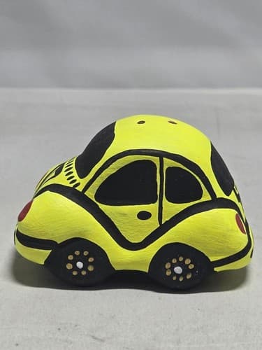 Vintage Ceramic Classic Car Salt and Pepper Shakers Set Hand Painted #G90g - Thumbnail 6