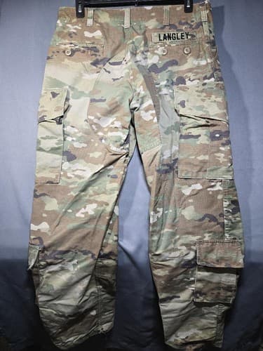 USGI Army OCP Multicam Combat Uniform Pants Medium Regular Flame Resistant #G65g - Thumbnail 4