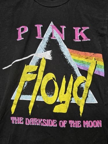 Pink Floyd Dark Side of the Moon 50th Anniversary Graphic T-Shirt Men's S #S52t - Thumbnail 5