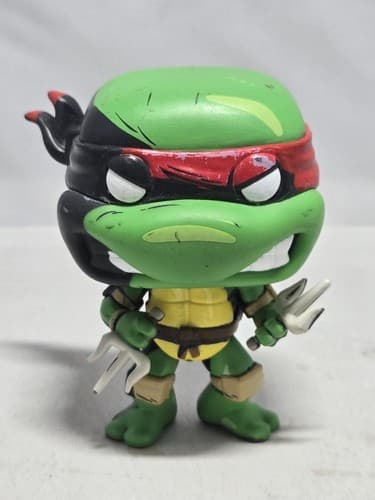 TMNT Teenage Mutant Ninja Turtles Action Figure Lot of 4 Mikey Raph Don #T55t - Thumbnail 6