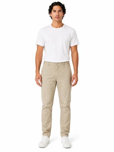 Dickies 826 Slim Taper Work Pants Khaki Tan Men's Size 34x30 Flex Stretch #G102g