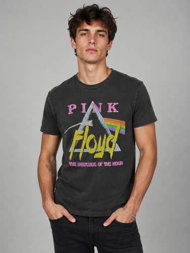 Pink Floyd Dark Side of the Moon 50th Anniversary Graphic T-Shirt Men's S #S52t