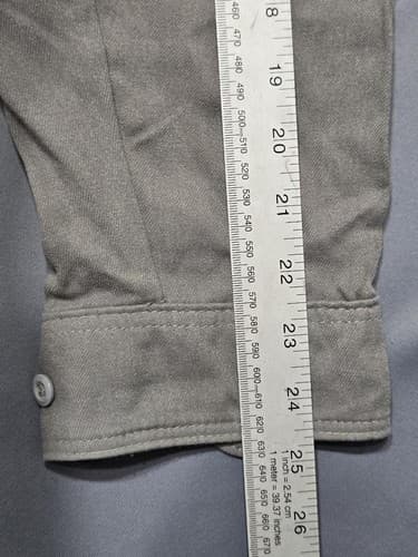 Lapco FR Flame Resistant Gray Work Shirt Reflective Tape Men's 2XL Regular #R79k - Thumbnail 10