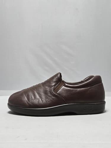 SAS Tripad Comfort Brown Leather Slip-On Shoes Women’s Sz 7 WW Double Wide #S22c - Thumbnail 5