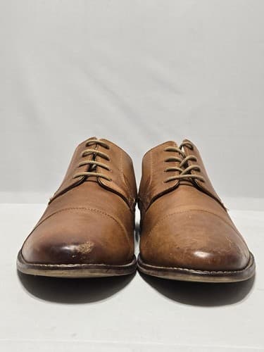 Florsheim Men’s Cap-Toe Dress Shoes 11.5 – Brown Leather Lace-Up Oxford/Derby - Thumbnail 2
