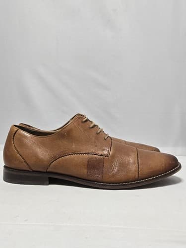 Florsheim Men’s Cap-Toe Dress Shoes 11.5 – Brown Leather Lace-Up Oxford/Derby - Thumbnail 3