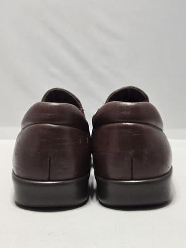 SAS Tripad Comfort Brown Leather Slip-On Shoes Women’s Sz 7 WW Double Wide #S22c - Thumbnail 4