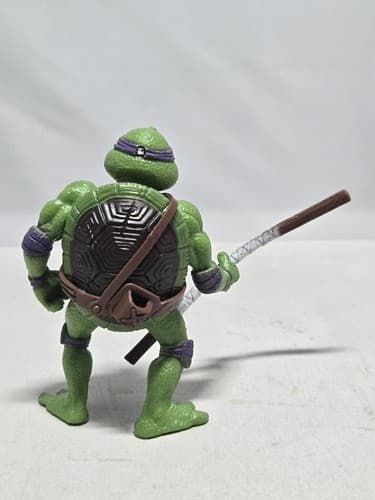 TMNT Teenage Mutant Ninja Turtles Action Figure Lot of 4 Mikey Raph Don #T55t - Thumbnail 3