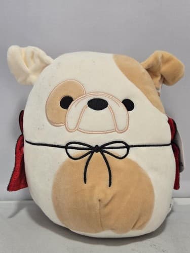 Squishmallows Brock the Bulldog Vampire 8" Plush Halloween 2022 Squad Rare VGC