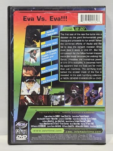 Neon Genesis Evangelion DVD Lot Collection 0:5 0:6 0:7 0:8 ADV Films Anime #T51t - Thumbnail 6