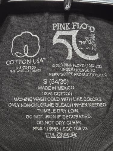 Pink Floyd Dark Side of the Moon 50th Anniversary Graphic T-Shirt Men's S #S52t - Thumbnail 7