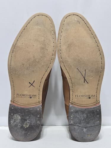 Florsheim Men’s Cap-Toe Dress Shoes 11.5 – Brown Leather Lace-Up Oxford/Derby - Thumbnail 6