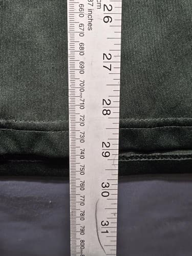 5.11 Tactical Series Men's Performance Long Sleeve Polo Shirt OD Green Large S51 - Thumbnail 9