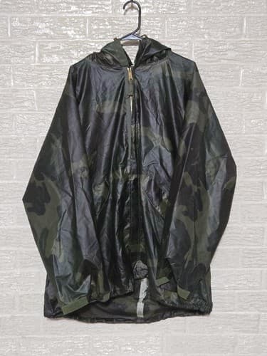 BDU Woodland Parka Wet Weather Jacket Large 8405000011550 Military Coat #J14j