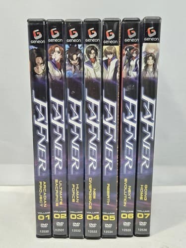 Fafner: Dead Aggressor Anime DVD Lot Volumes 1-7 Geneon English Dub #T52t - Thumbnail 3