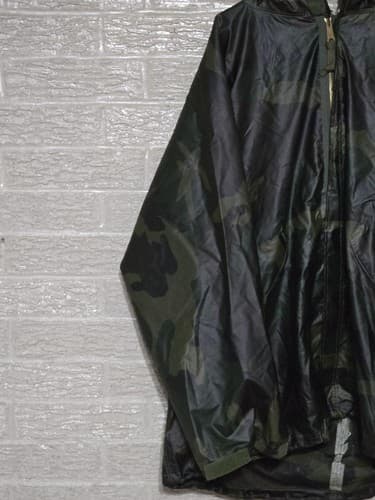 BDU Woodland Parka Wet Weather Jacket Large 8405000011550 Military Coat #J14j - Thumbnail 2