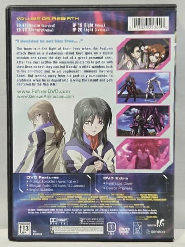 Fafner: Dead Aggressor Anime DVD Lot Volumes 1-7 Geneon English Dub #T52t - Thumbnail 13