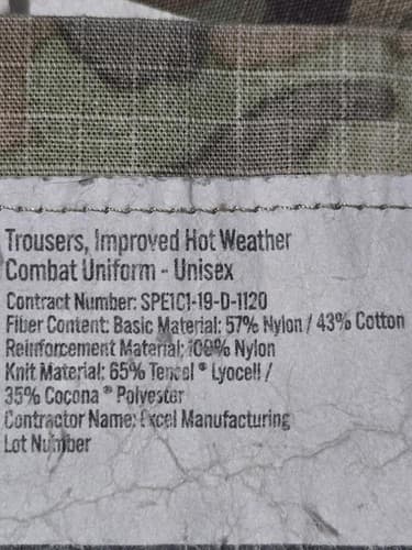 USGI IHWCU OCP Multicam Pants Medium Short Combat Trousers NSN - Thumbnail 3