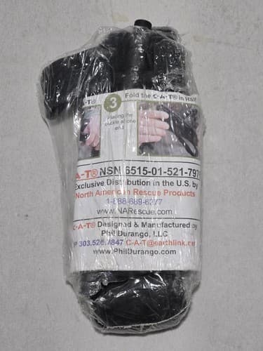 North American Rescue CAT Gen 6 Tourniquet Black NSN:6515-01-521-7976 #M83m