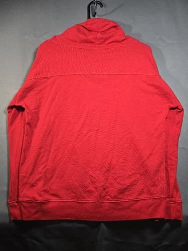 NBA Houston Rockets Women’s Bundle: 2 Large Tees + Medium Pullover, Red/Gray - Thumbnail 6