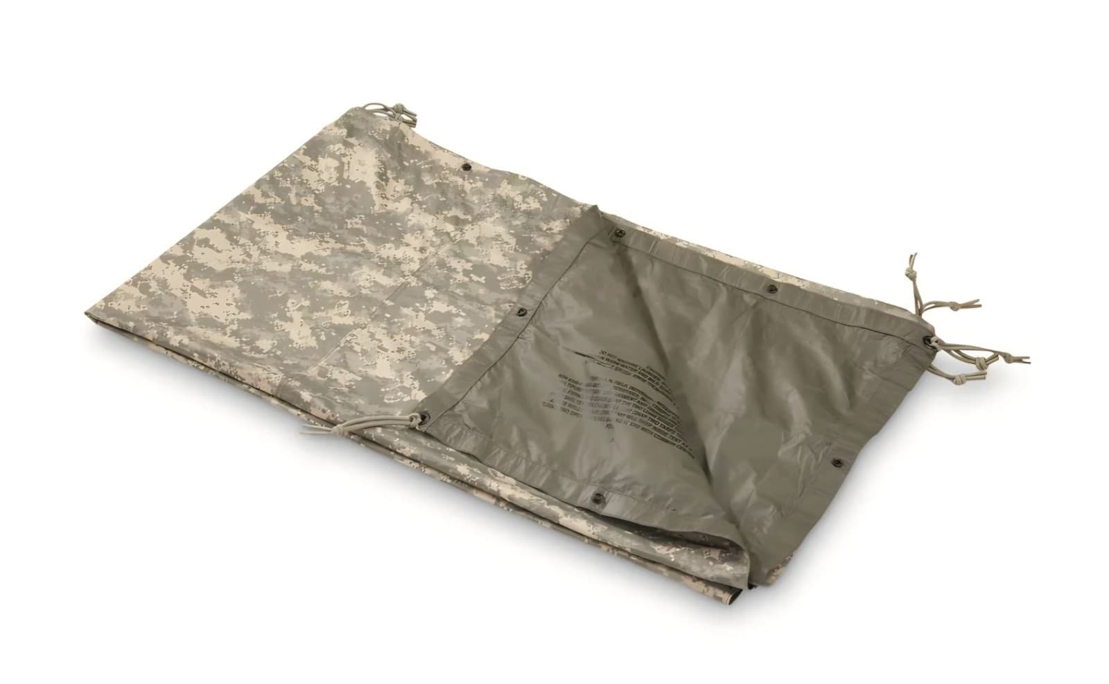 USGI ACU Reversible Field Tarpaulin Tarp 8340-01-600-4807 Camo #G26g - Thumbnail 5