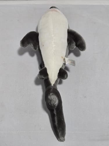 Aurora Shark Stuffed Animal Plush Soft Grey White Marine Toy #Q14q - Thumbnail 6