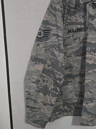 US Army A2CU Aircrew Combat Jacket 48R ACU Digital Camo Flame Resistant VGC R34r - Thumbnail 2