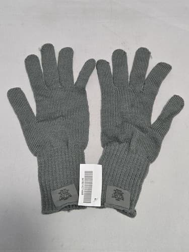 US Army Cold Weather Glove Inserts Large Foliage Green Wool Nylon #P52p