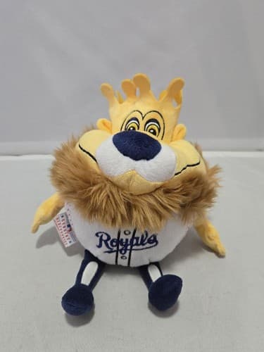 Kansas City Royals Sluggerrr Mascot Plush MLB Baseball Stuffed Animal VGC #R81r