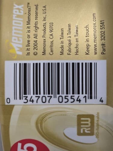Memorex DVD+RW 4.7GB 4X Rewritable Media 25-Pack Spindle 97500 New Sealed #Q39q - Thumbnail 4