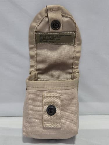 USGI Hand Grenade Pouch Molle II 3-Color Desert Camo Tactical #P49p - Thumbnail 3