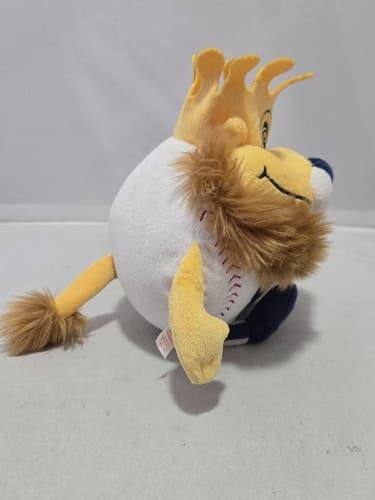 Kansas City Royals Sluggerrr Mascot Plush MLB Baseball Stuffed Animal VGC #R81r - Thumbnail 2