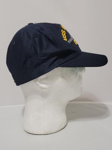 USS Kitty Hawk CV-63 Cap Strap back #70v - Thumbnail 2