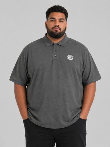 US Army Airborne Paratrooper Embroidered Polo Shirt Black Men's Sz 2XL XXL S122s