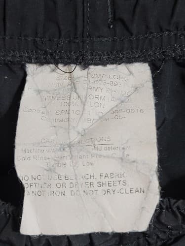 Medium Long - APFU Pants Army Black and Gold #37w - Thumbnail 4