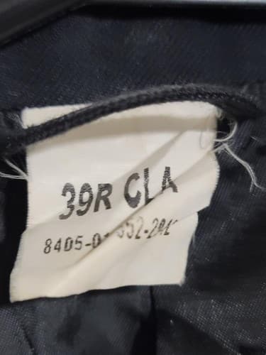 Genuine US Army Men's ASU Dress Blue Service Uniform Jacket Coat 39R / CLA #56v - Thumbnail 4