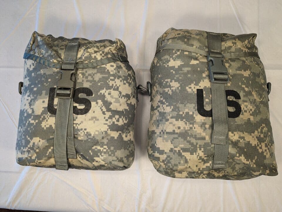 Lot of 2 USGI ACU Digital MOLLE II Sustainment Pouches NSN 8465-01-524-7226 K15k - Thumbnail 5