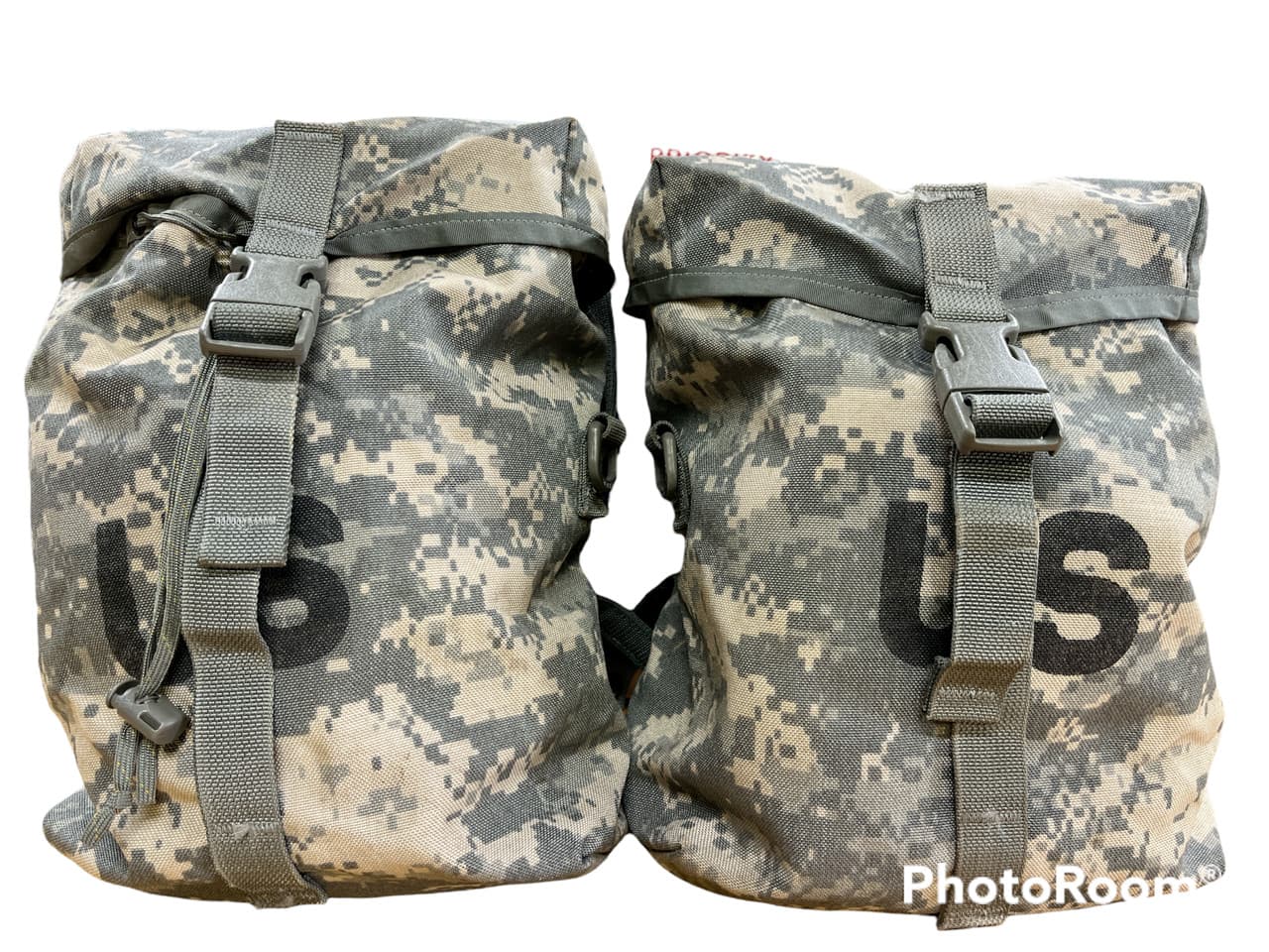 Lot of 2 USGI ACU Digital MOLLE II Sustainment Pouches NSN 8465-01-524-7226 K15k - Thumbnail 4